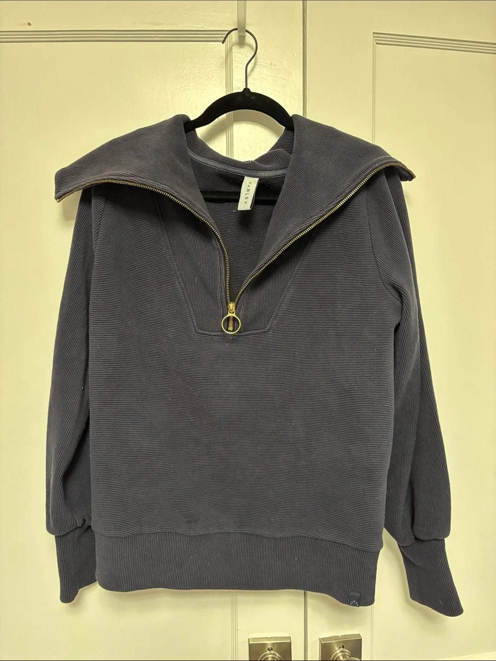 VARLEY Vine Half-Zip Pullover Navy - Picture 2 of 5